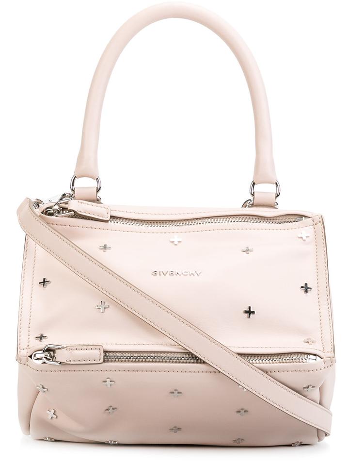Givenchy Small Pandora Tote, Women's, Nude/neutrals, Calf Leather