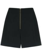 Talie Nk - Zipped Shorts - Women - Polyester/spandex/elastane/viscose - 36, Women's, Black, Polyester/spandex/elastane/viscose