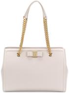 Salvatore Ferragamo Vara Tote Bag - Nude & Neutrals