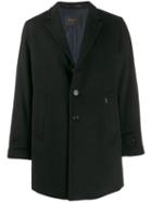 Paltò Geraldo Single Breasted Coat - Black