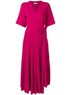 Pringle Of Scotland Jersey Wrap Dress - Pink