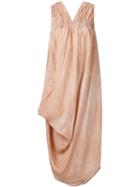 Uma Wang Draped Midi Dress