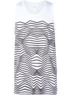 Neil Barrett Geometric Stripe Tank