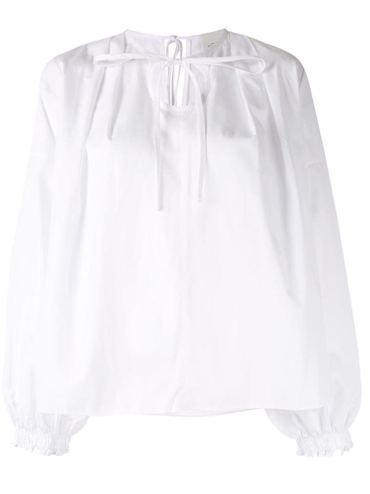 3.1 Phillip Lim Cut-out Poplin Blouse - White