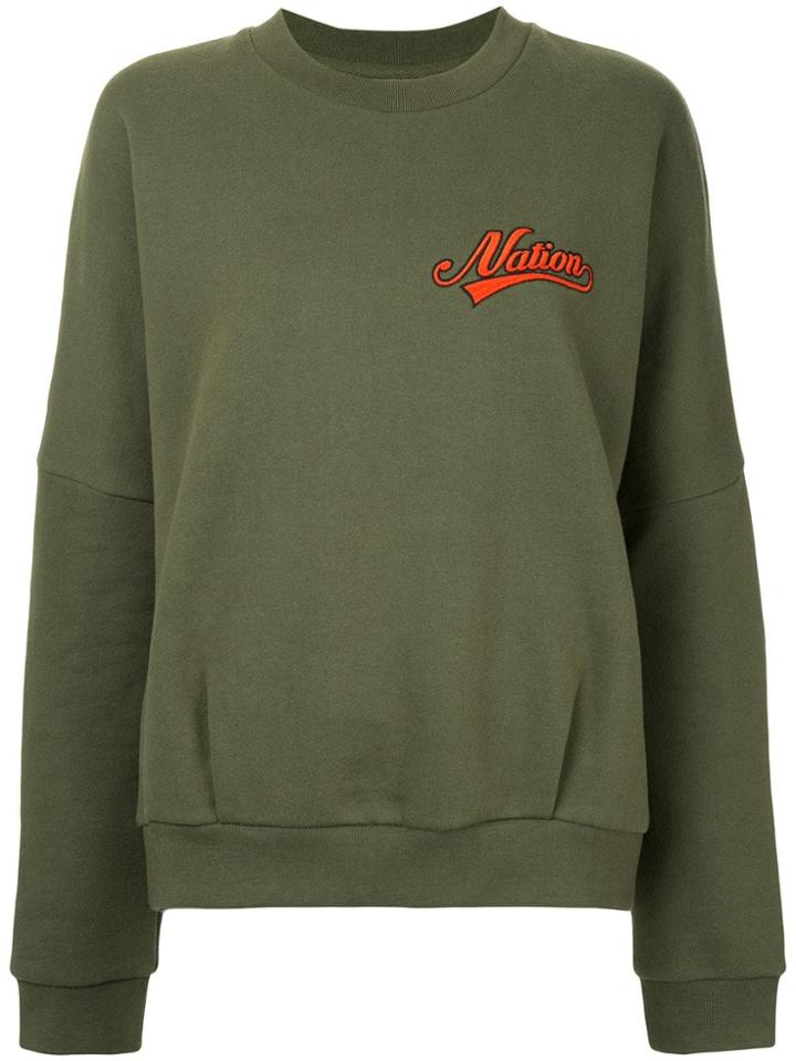 P.e Nation Remainder Sweatshirt - Green