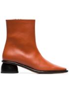 Neous Sed 35 Leather Ankle Boots - Brown