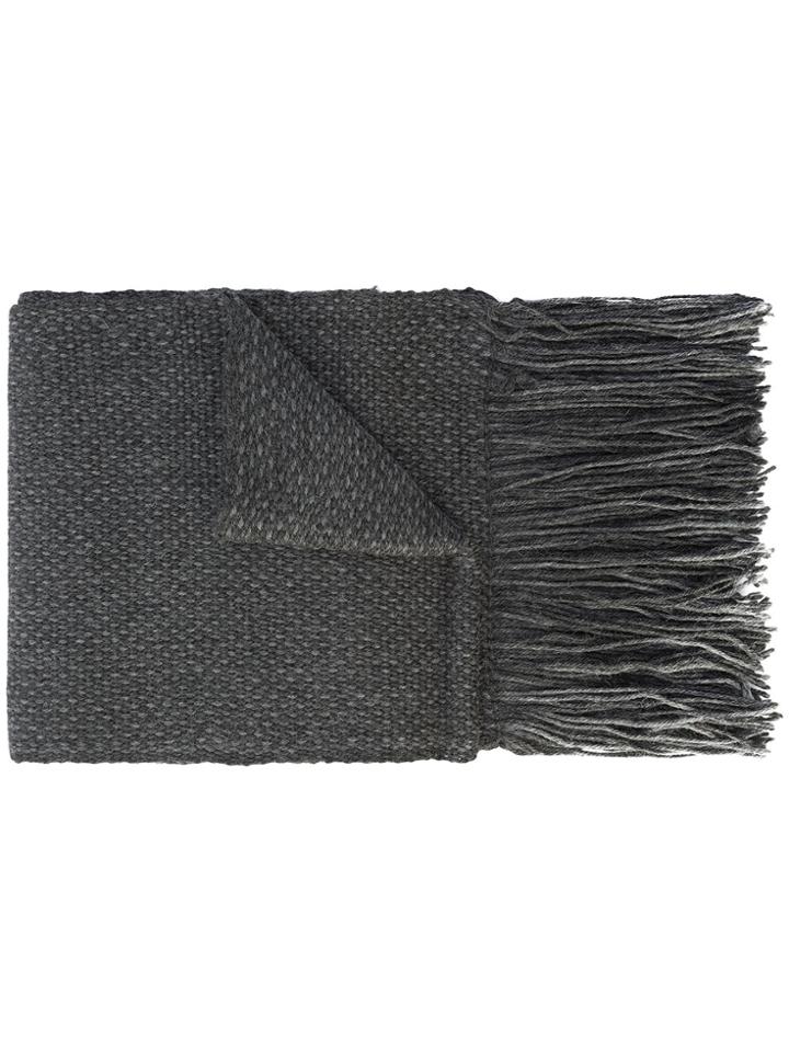 Voz Micro Pattern Scarf - Grey