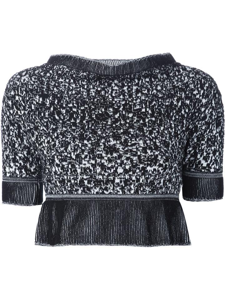 Vivienne Westwood Red Label Knitted Cropped Top