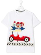 Fendi Kids Bowl Print T-shirt - White