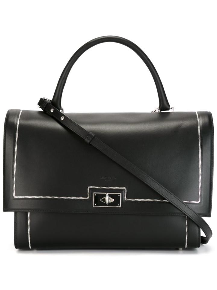 Givenchy Large 'shark' Tote, Women's, Black