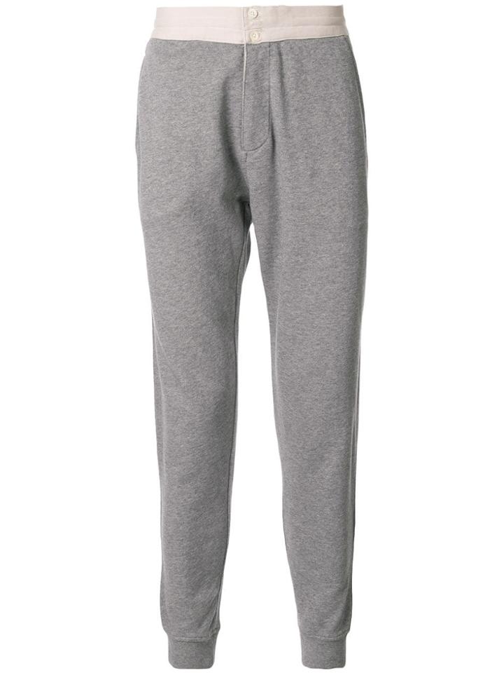 Kent & Curwen Tapered Track Trousers - Grey