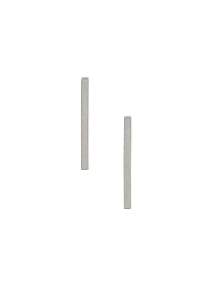 The Boyscouts Bar Pin Earring - Silver