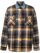 Fear Of God Denim Collared Flannel Shirt - Blue