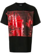 Raf Simons Night Scene T-shirt - Black