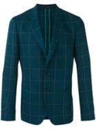 Paul Smith Checked Blazer, Men's, Size: 42, Green, Wool