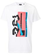 Diesel Geometric Print T-shirt - White