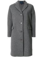 Aspesi Single Breasted Coat - Grey