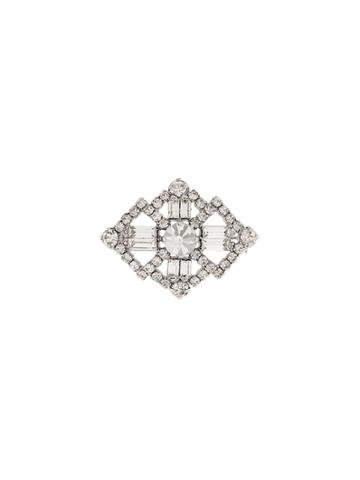 Christian Dior X Susan Caplan 1992 Archive Square-shaped Brooch -