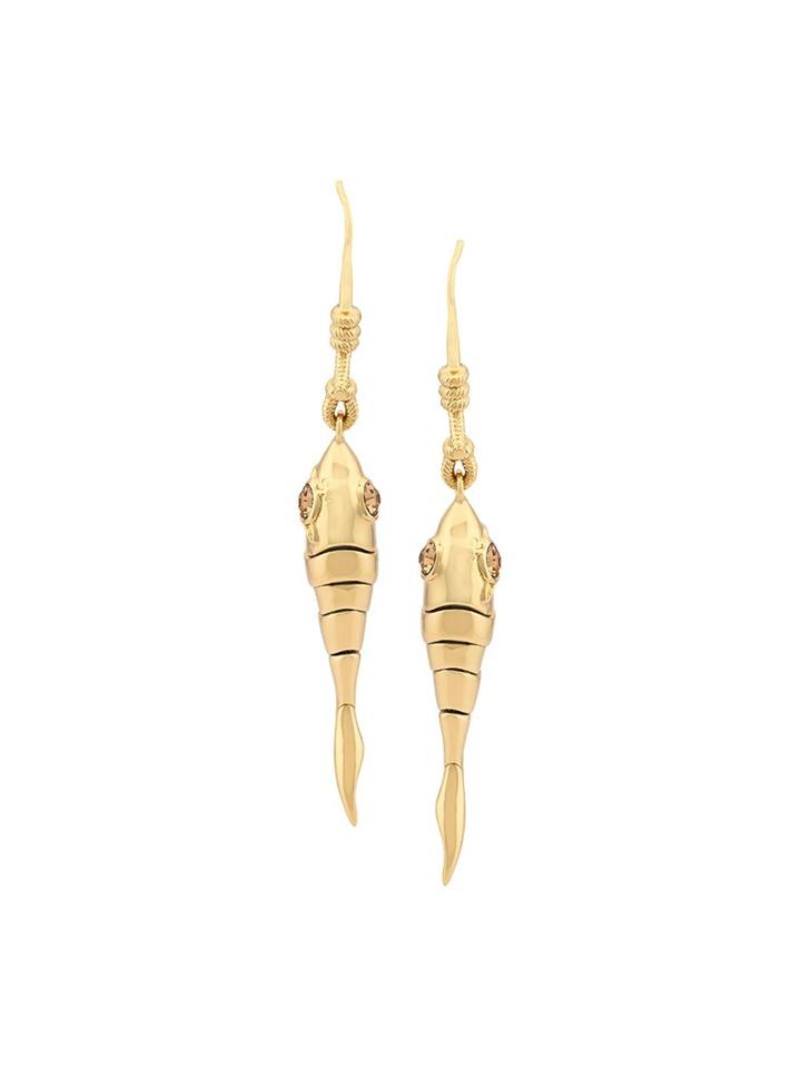 Vivienne Westwood 'medea' Earrings, Women's, Metallic