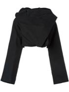 Rick Owens 'stalactite' Jacket, Women's, Size: 40, Black, Silk/cotton/cupro