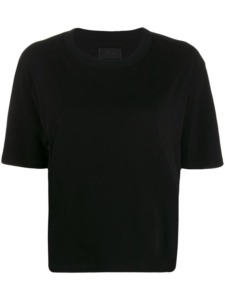 Rta Boxy Crewneck T-shirt - Black