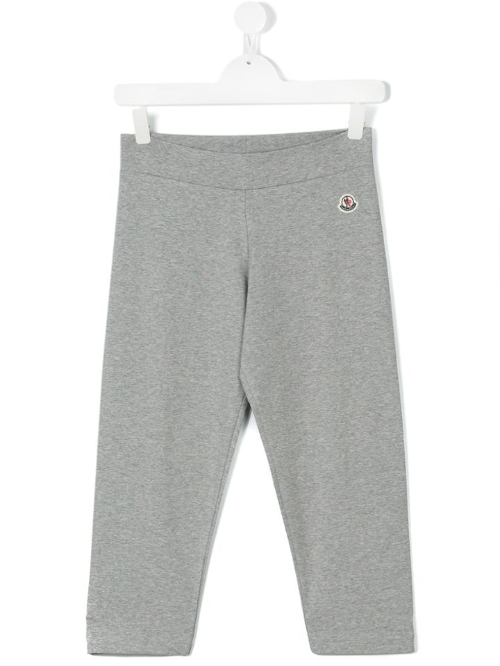 Moncler Kids Casual Track Trousers - Grey