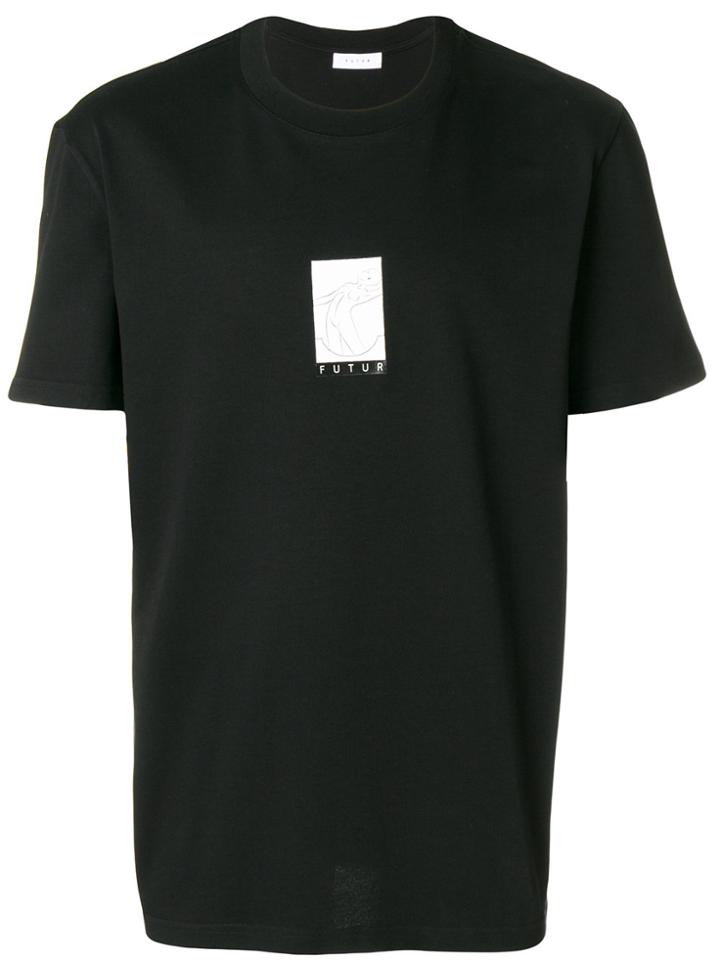 Futur Logo Patch T-shirt - Black