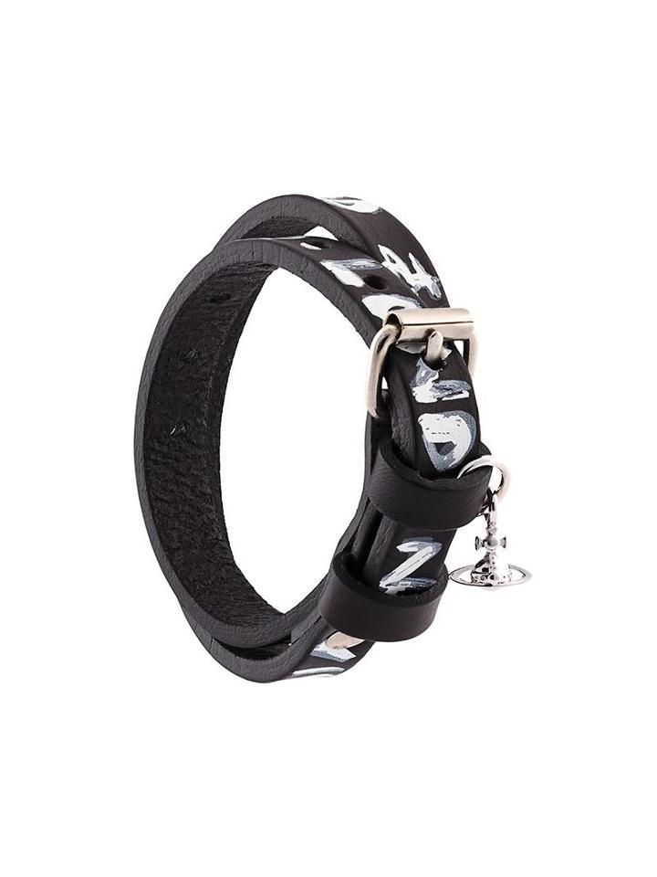 Vivienne Westwood 'brixton' Bracelet, Adult Unisex, Black