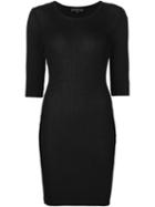Barbara Bui Ribbed Fitted Dress
