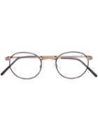 Moscot - 'dov' Glasses - Unisex - Metal (other) - 48, Grey, Metal (other)