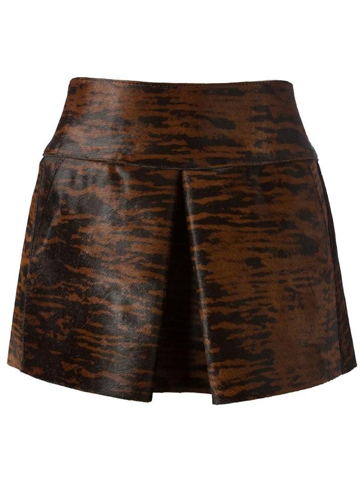 Isabel Marant Animal Print Mini Skirt