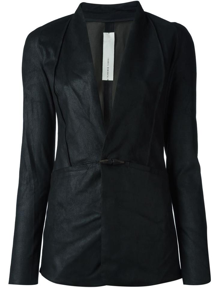 Isabel Benenato Toggle Fastening Blazer