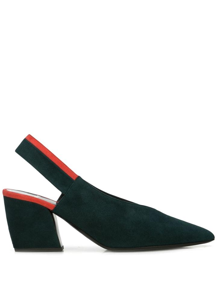 Pierre Hardy Alpha Slingbacks - Green