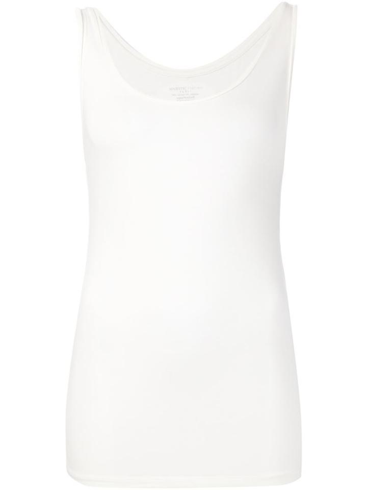 Majestic Filatures Classic Tank Top, Women's, Size: 1, White, Spandex/elastane/viscose