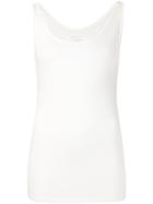 Majestic Filatures Classic Tank Top, Women's, Size: 1, White, Spandex/elastane/viscose