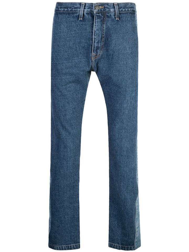 Just Don Two-tones Straight Jeans - Blue