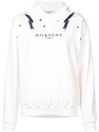 Givenchy Graphic Print Star Hoodie - White