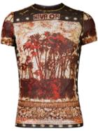 Jean Paul Gaultier Pre-owned Printed Sheer T-shirt - Multicolour