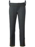 Dsquared2 Livery Tenent Cropped Trousers - Grey