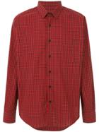 Ami Alexandre Mattiussi Checked Shirt - Red