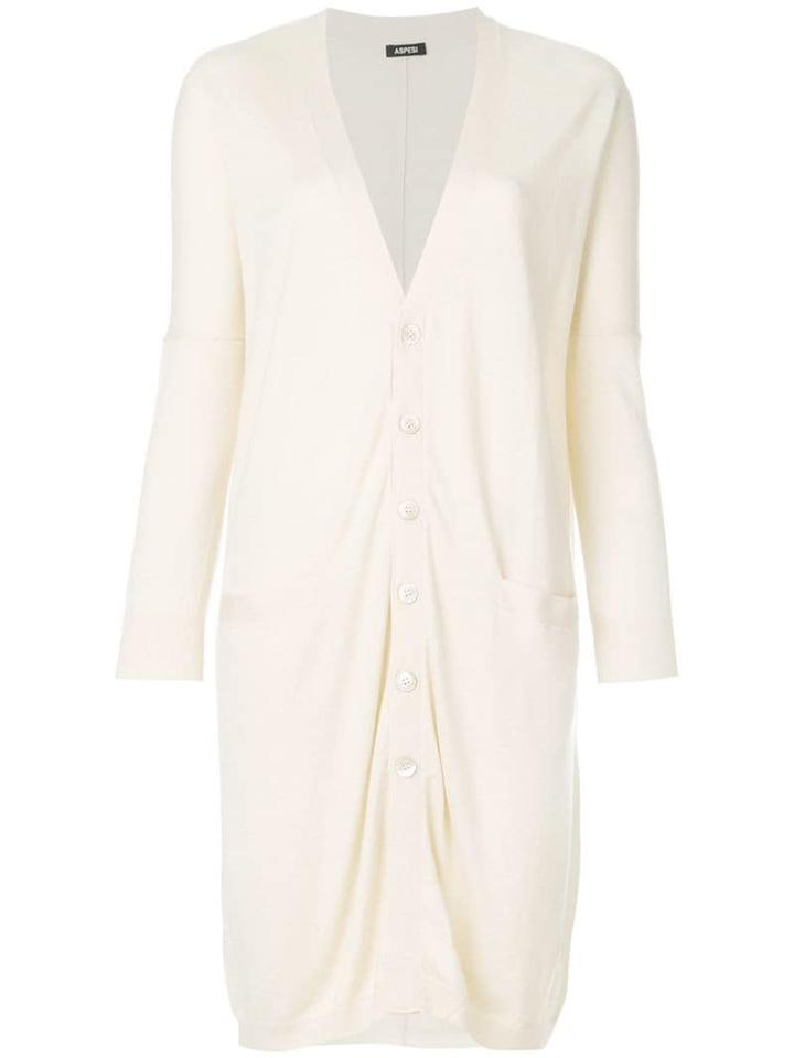 Aspesi Long Cardigan - Neutrals