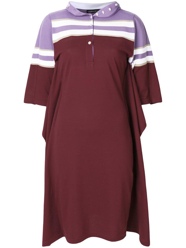 Y / Project Gathered Oversized Shirt Dress