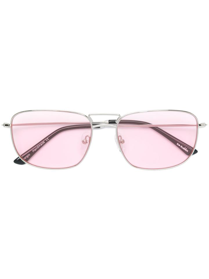 Sun Buddies Square Shaped Sunglasses - Pink & Purple
