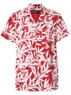 Amiri Tropical Print Shortsleeved Shirt - Red