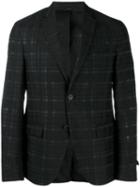 Fendi Chequerboard Deconstructed Jacket - Black