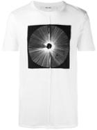 Damir Doma Printed T-shirt, Men's, Size: Medium, White, Cotton/polyester