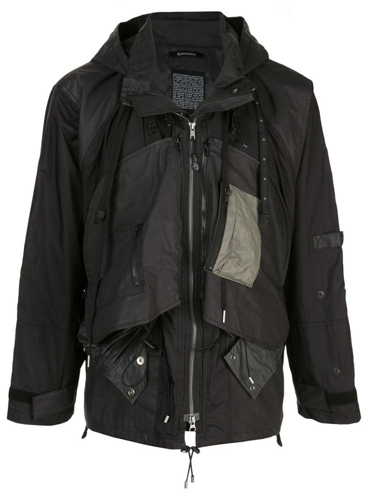Blackmerle Tech Hooded Jacket