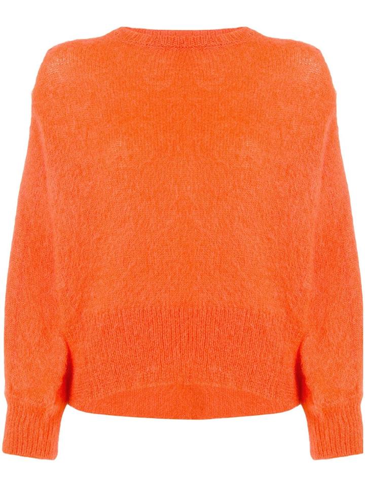 Maison Flaneur Crewneck Jumper - Orange