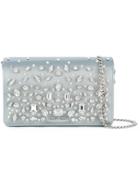 Miu Miu Astro Satin Ribbon Clutch - Blue