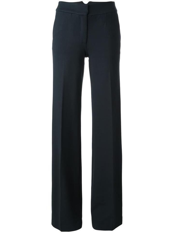 Io Ivana Omazic Straight Leg Trousers, Women's, Size: 38, Grey, Viscose/polyamide/spandex/elastane